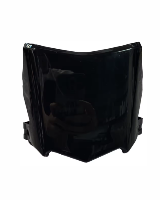 Number plate Motocutz Glossy black